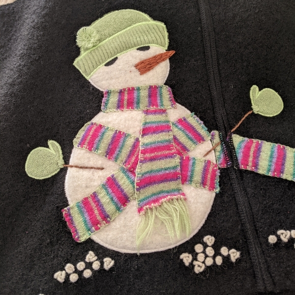 Snowman Christmas Vest - Picture 3 of 7